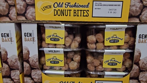 Gen Bake Lemon Old Fashioned Donut Bites