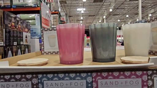 Sand + Fog 57 oz Scalloped Candles
