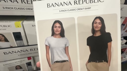 Banana Republic Women's Short Sleeve Tee 3PK