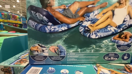 Aqua Luxury Pool Lounger / Tanner 2-Pack
