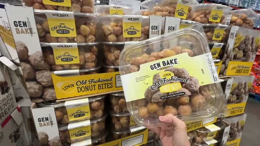 Gen Bake Lemon Old Fashioned Donut Bites, 34 oz