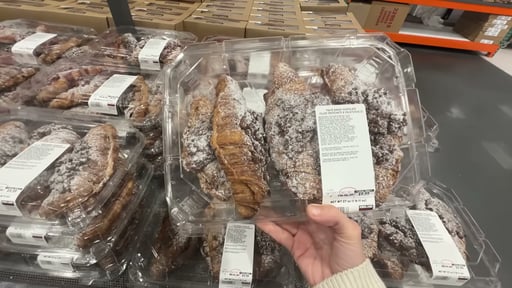Twice Baked Chocolate Filled Croissants, 6 Count
