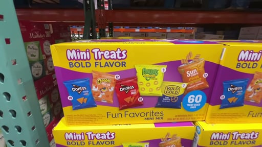 Frito-Lay Mini Treats Fun Favorites Variety Pack, 0.5 oz, 60 CT