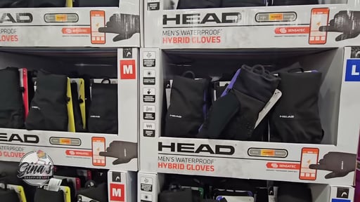 Head Men's Waterproof Hybrid Gloves