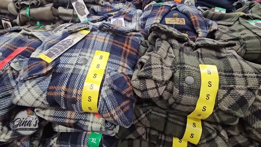 BC Clothing Men's Textured Flannel