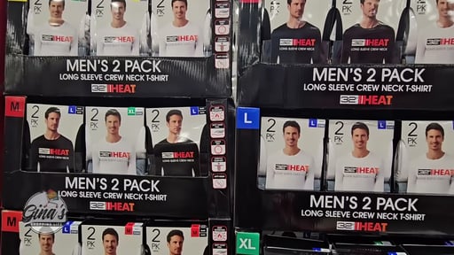 32 Degrees Men's Heat Tee, 2-Pack