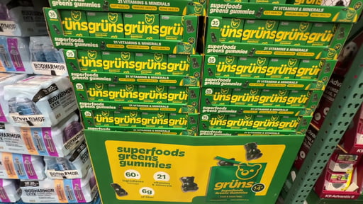 Gruns Adult Greens Gummies