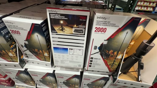 Infinity X1 2000 Lumen Telescopic Camp Light