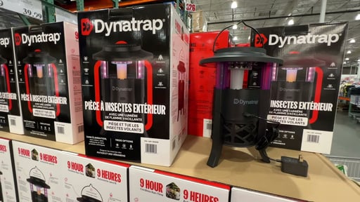 DynaTrap Insect Trap 1/4 Acre Coverage Solar/Battery/Plug-In