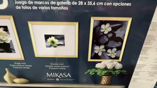 Mikasa Home Accents Gallery Frames, Set of 3