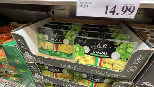 Valentini Ricotta & Spinach Ravioli