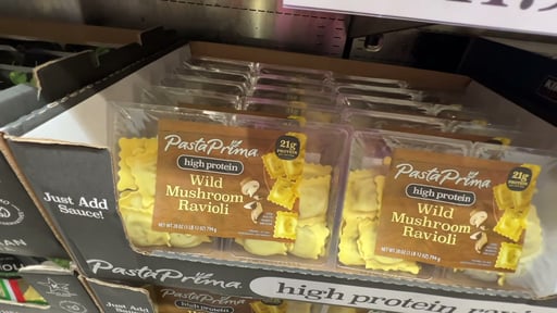 Pasta Prima High Protein Portobello Mushroom Ravioli, 28 oz