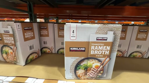 Kirkland Signature Tonkotsu Ramen Broth