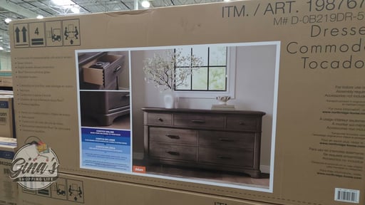Better Furniture Alki Cove 7-Drawer Dresser