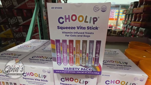 Choolip Squeeze Vita Stick Variety Grab & Go Box (49 Sticks)