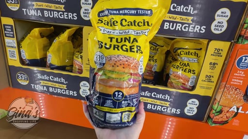 Safe Catch Yellowfin Tuna Burger, 12 × 4 oz