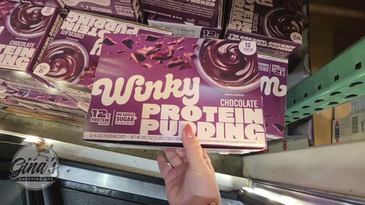 Winky's Chocolate Protein Pudding, 12-Pack (4.1 oz Cups)