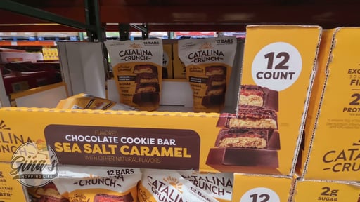 Catalina Crunch Sea Salt Caramel Chocolate Cookie Bars, 12 Count