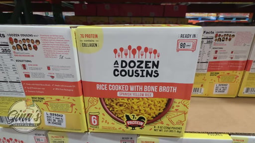A Dozen Cousins Bone Broth Rice, 6 Pouches / 8 oz Each