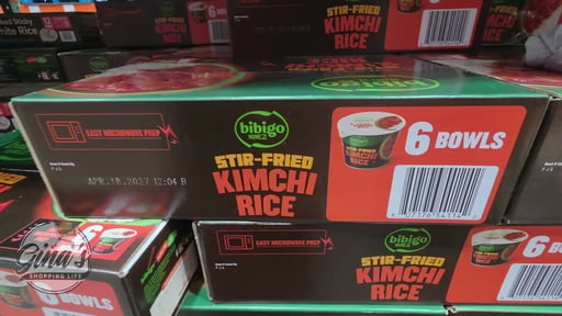 Bibigo Stir Fried Kimchi Rice 6 Bowls 8.65 oz