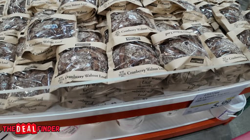 Kirkland Signature Cranberry Walnut Bread