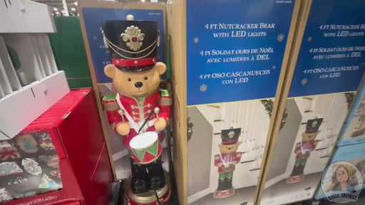 4' Nutcracker Bear with LED Lights