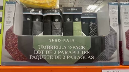ShedRain Windpro Compact Umbrella 2-Pack