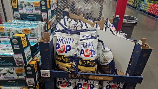 Skinny Pop Harry Potter Butterbeer Popcorn