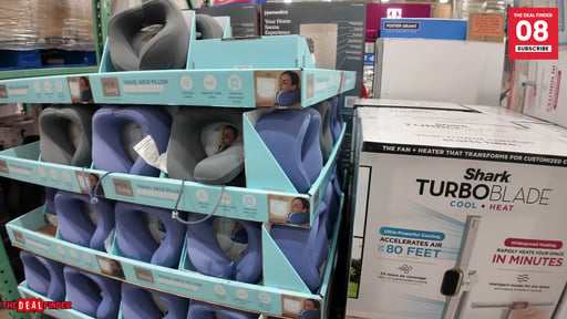 Airia Living Cooling Memory Foam Travel Pillow