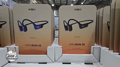 Shokz Indigo Blue OpenRun SE Sports Bone Conduction Headphones