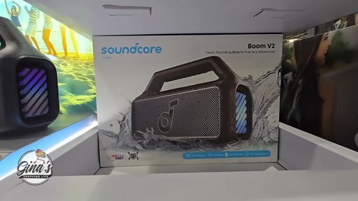 Soundcore Boom V2 Outdoor Bluetooth Speaker with Built-in Power Bank
