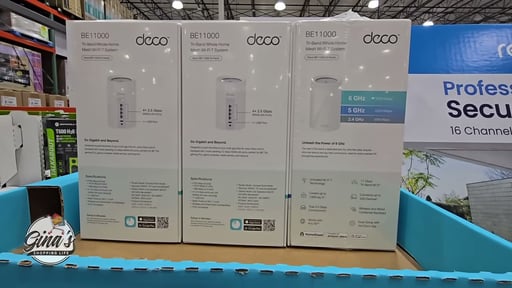 TP-Link Deco BE11000 Mesh Wi-Fi 7 System 3-Pack