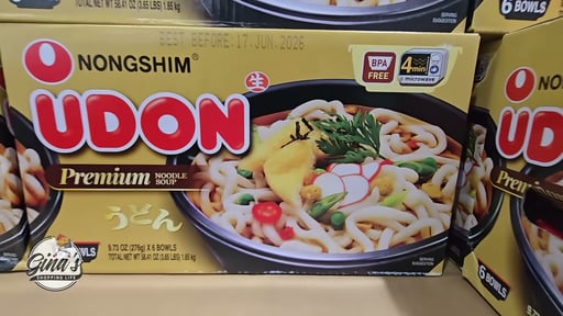 Nongshim Udon Noodle Bowl 6/9.73 oz (3.64 lbs)