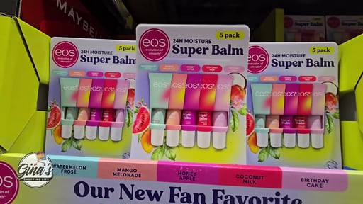 eos Super Balm 24 Hour Moisture, 5 Tubes