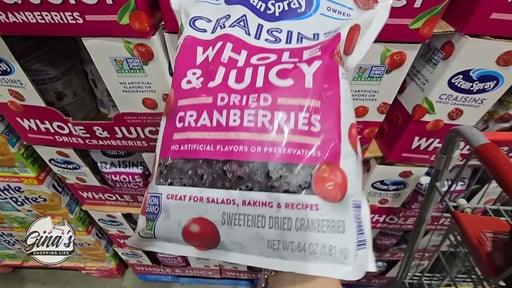 Ocean Spray Whole Craisins 64 oz