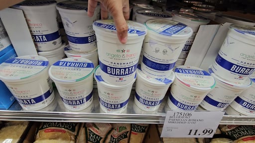 Angelo & Franco Fresh Burrata Cheese 16 oz