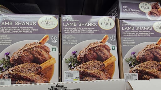 A La Carte Lamb Shanks