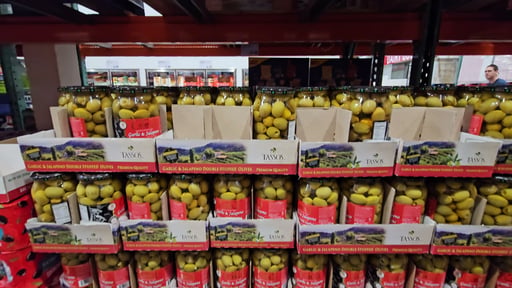 Tassos Garlic & Jalapeno Stuffed Olives 2/31 oz