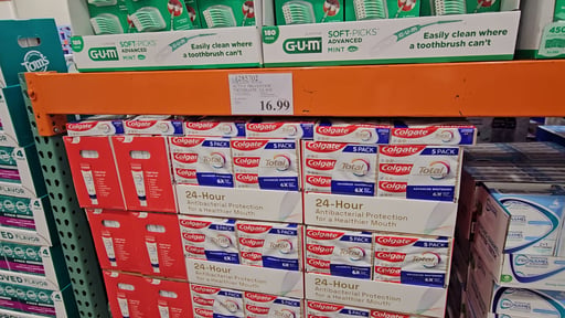 Colgate Total Active Prevention Toothpaste, 5-Pack 6.4oz