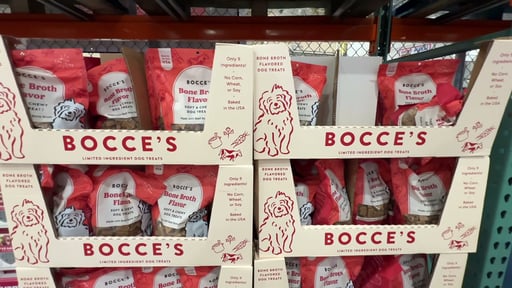Bocce's Bakery Bone Broth Flavor Soft & Chewy Dog Treats, 32 oz
