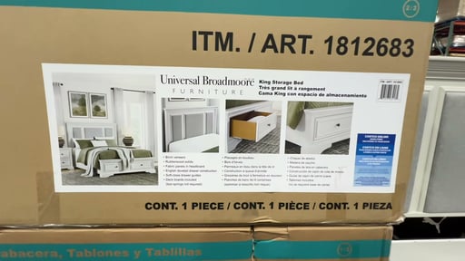Universal Broadmoore Anistyn King Storage Bed