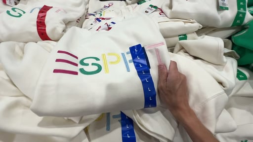 Esprit Women's Logo Fleece Crewneck