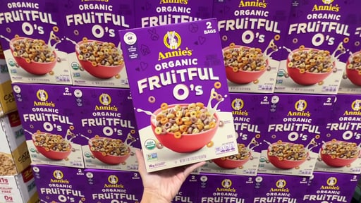 Annie's Organic Fruitful O's Cereal, 2-Pack / 11.85 oz