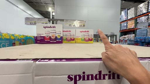 Spindrift Lemonade Variety 30/12 Ounce Cans