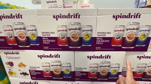 Spindrift Sparkling Water Discovery Variety Pack, 30 Cans/12 fl oz (11.25 qts)