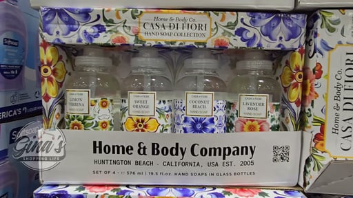 Home & Body Co. Casa Di Fiori Hand Soap 4/19.5 FL OZ