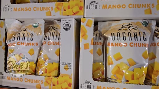 Clovis Farms Organic Mango Chunk 5 LBS