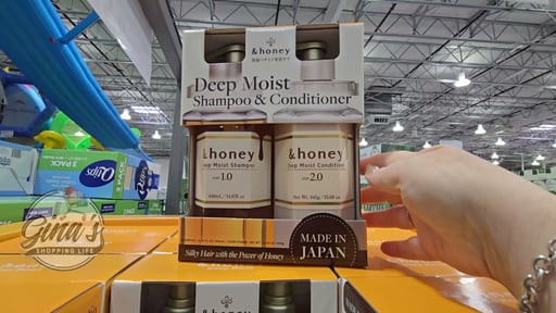 &honey Deep Moist Shampoo & Conditioner Set
