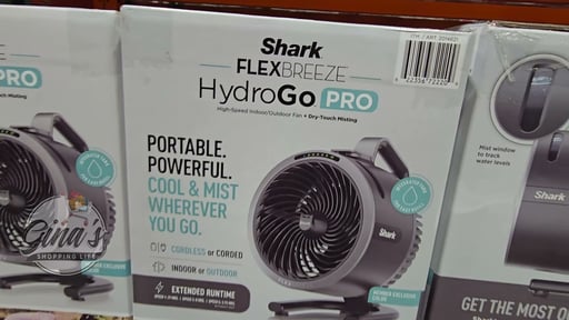 Shark HydroGo Misting Fan