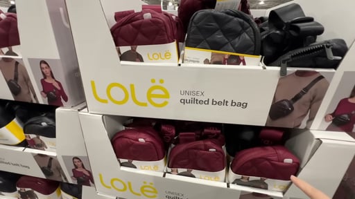 Lole Unisex Quilted Puff Belt Bag
